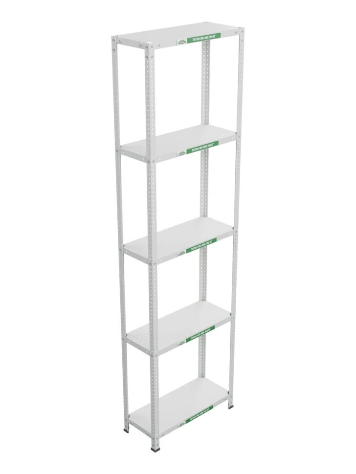 Стеллаж металлический Титан МС-500 2500х700х300 5 полок