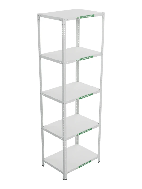 Стеллаж металлический Титан МС-500 2200х700х500 5 полок