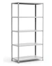Стеллаж металлический Титан МС-500 1500х1200х400 5 полок Стеллаж металлический Титан МС-500 1500х1200х400 5 полок