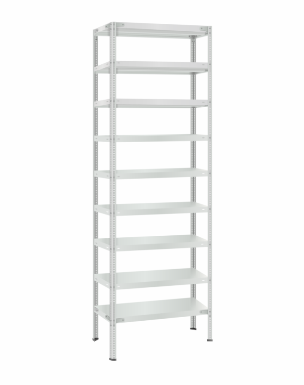 Стеллаж металлический Титан МС-500 3000х700х400 9 полок