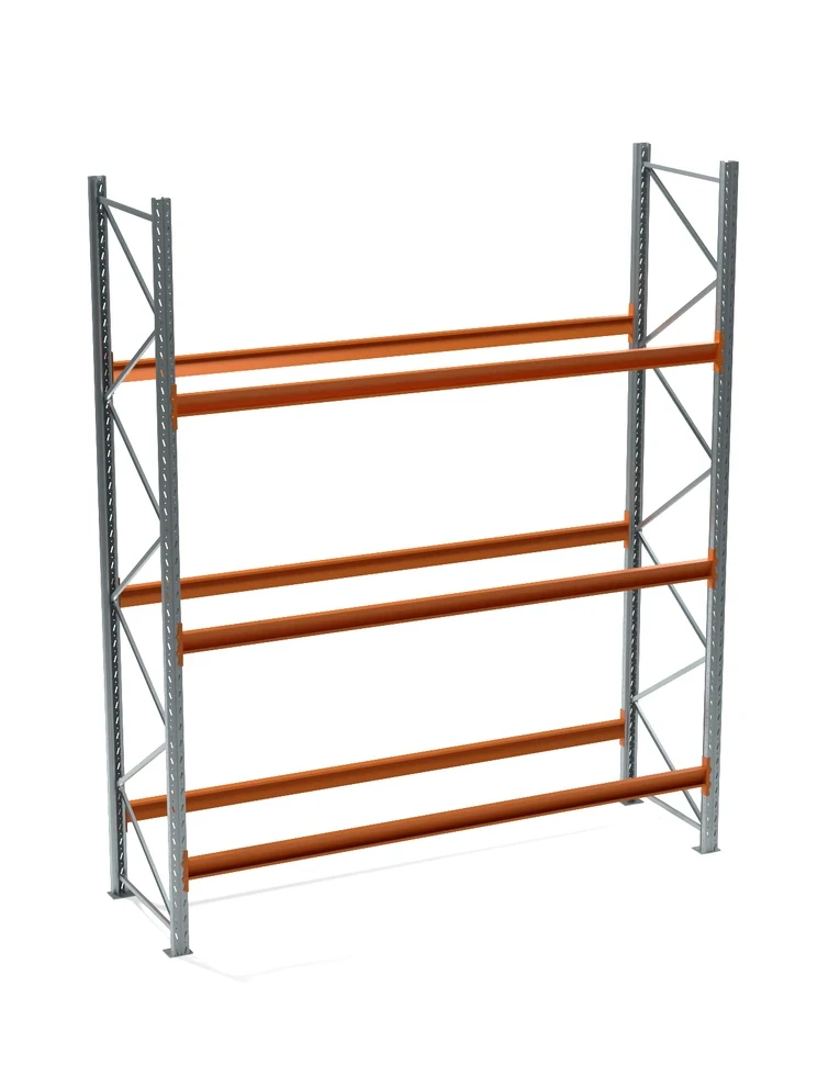 Стеллаж паллетный СП 4500x3600x1100, 3 яруса (1540 кг на ярус, 17700 кг на секцию) Стеллаж паллетный СП 4500x3600x1100, 3 яруса (1540 кг на ярус, 17700 кг на секцию)