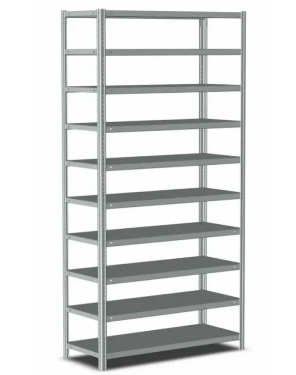 Стеллаж металлический Титан МС-500 2500х1200х500 10 полок