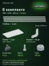 Стеллаж металлический Титан МС-500 1800х1200х600 2 полки Стеллаж металлический Титан МС-500 1800х1200х600 2 полки
