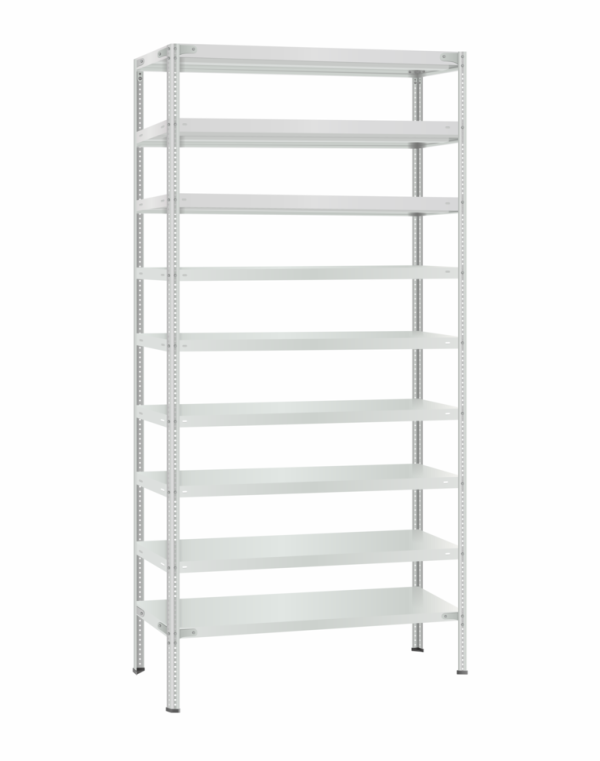 Стеллаж металлический Титан МС-500 2300х1000х400 9 полок