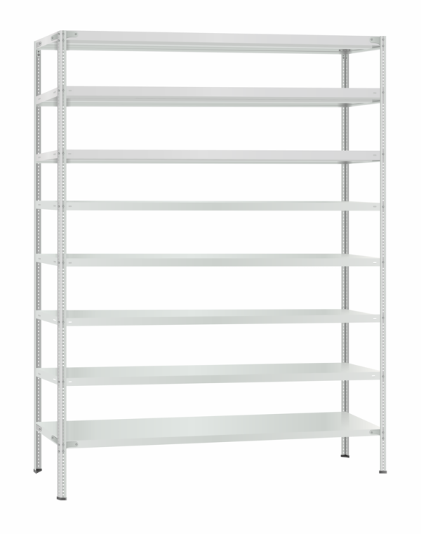 Стеллаж металлический Титан МС-500 2400х1500х300 8 полок